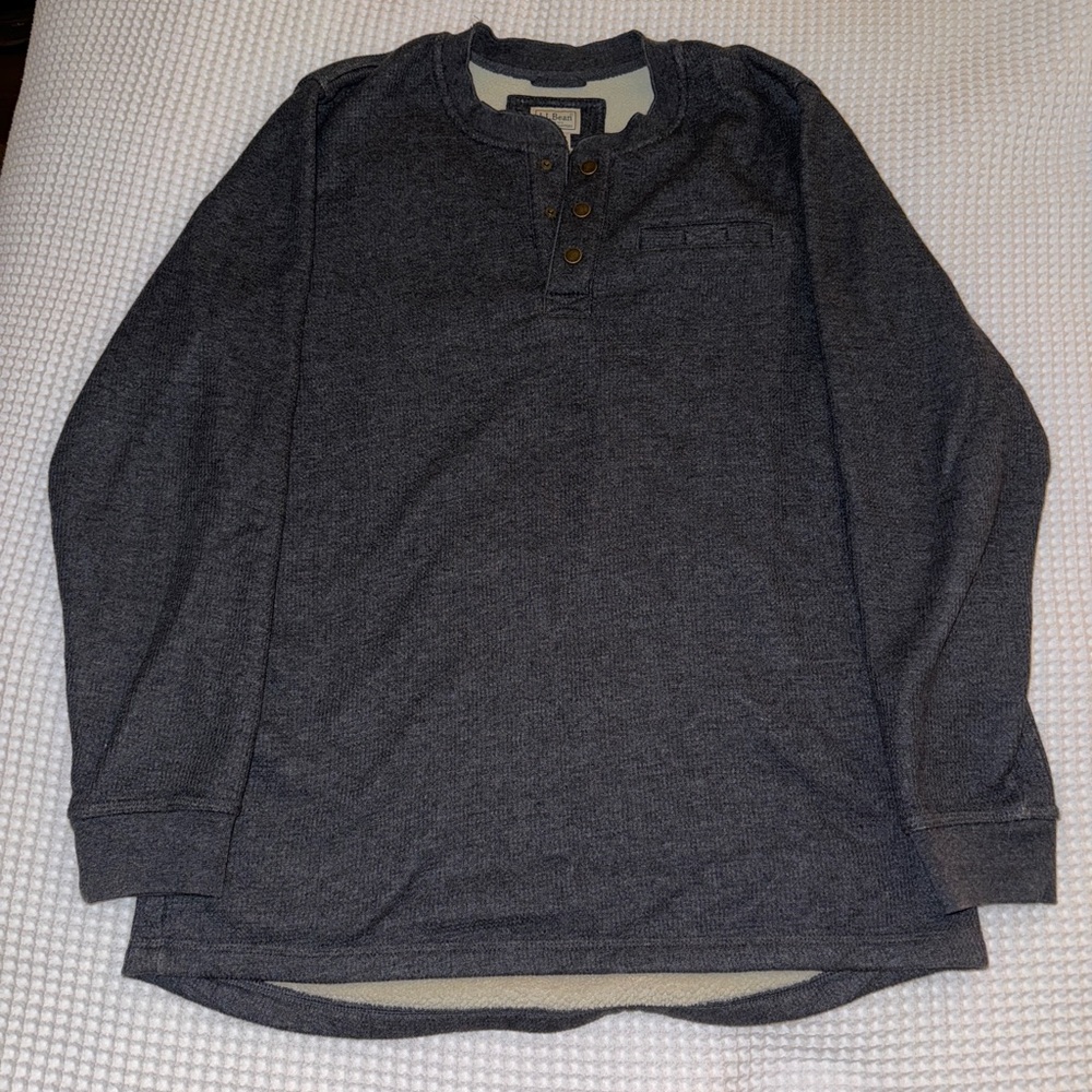 L.L. Bean Henley Pullover